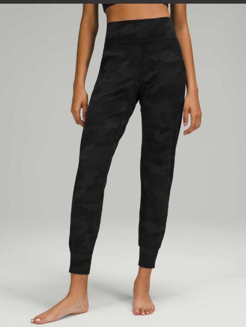 Lululemon Align Jogger 28" Heritage 365 Camo Deep Coal Size 4